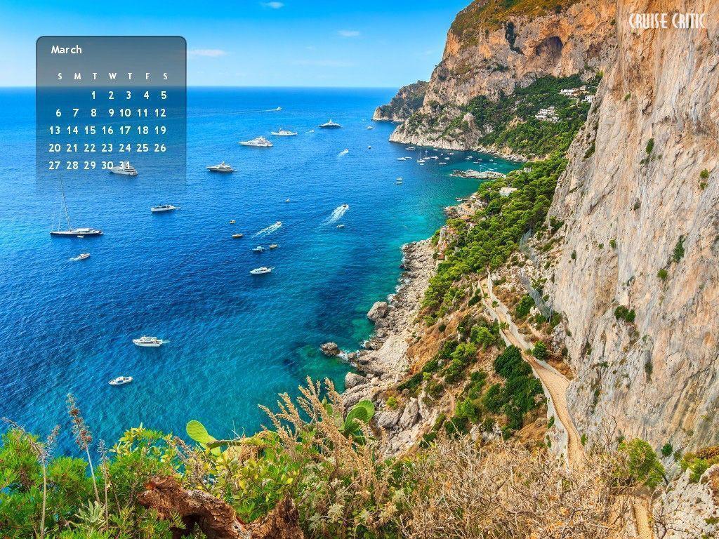 March 2016 Calendar Desktop Mobile Wallpaper