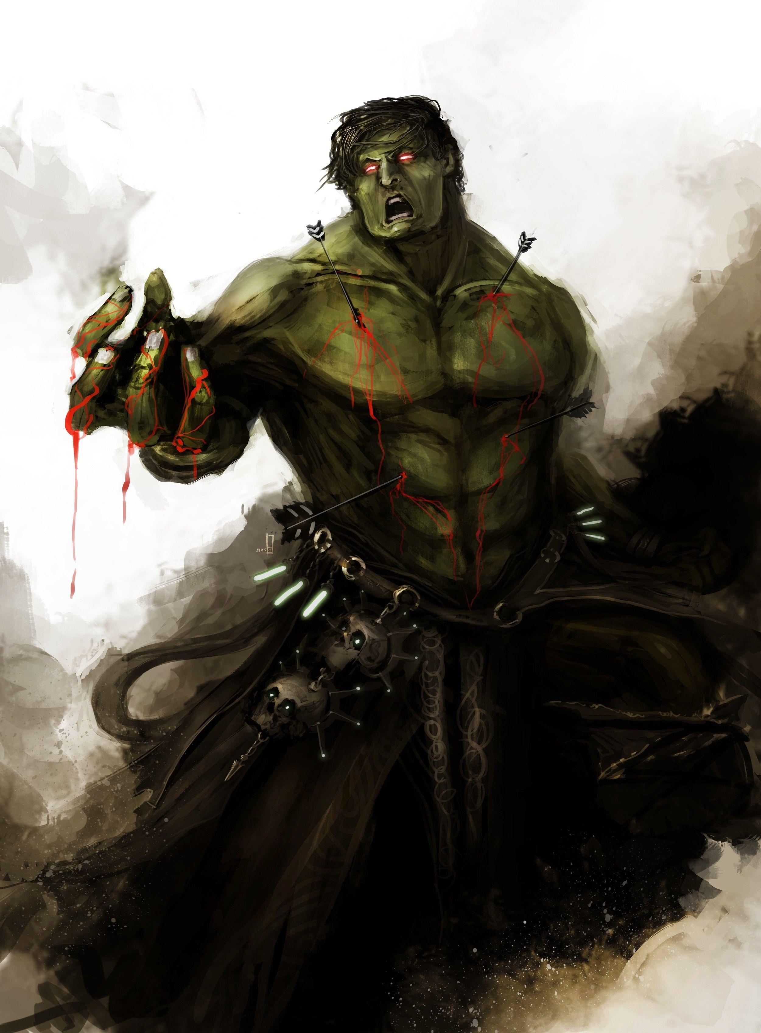 fantasy Art, Hulk Wallpaper HD / Desktop and Mobile Background