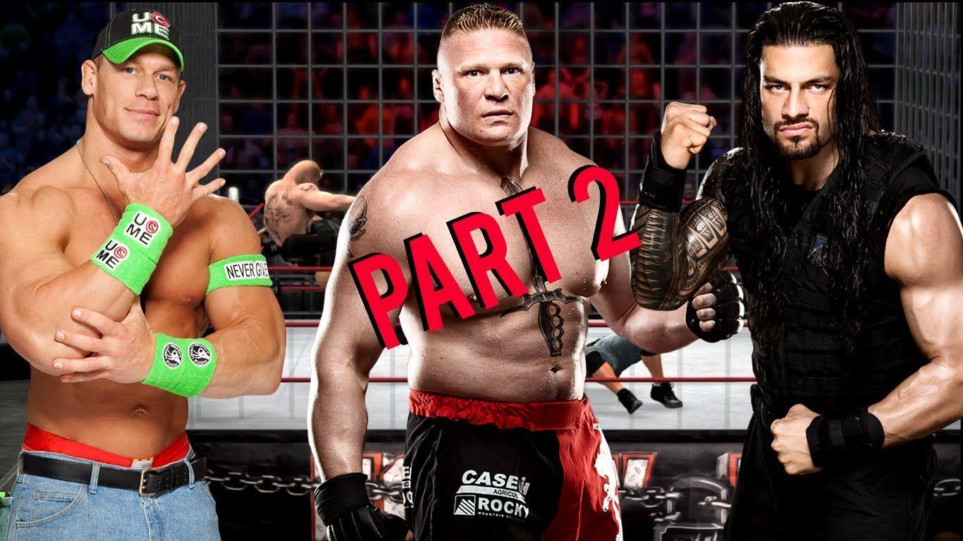 Wwe Summerslam 2016 John Cena Vs Brock Lesnar Wallpapers