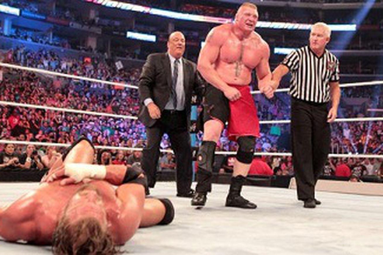 Ranking SummerSlam, 2012 Lesnar vs. Triple H
