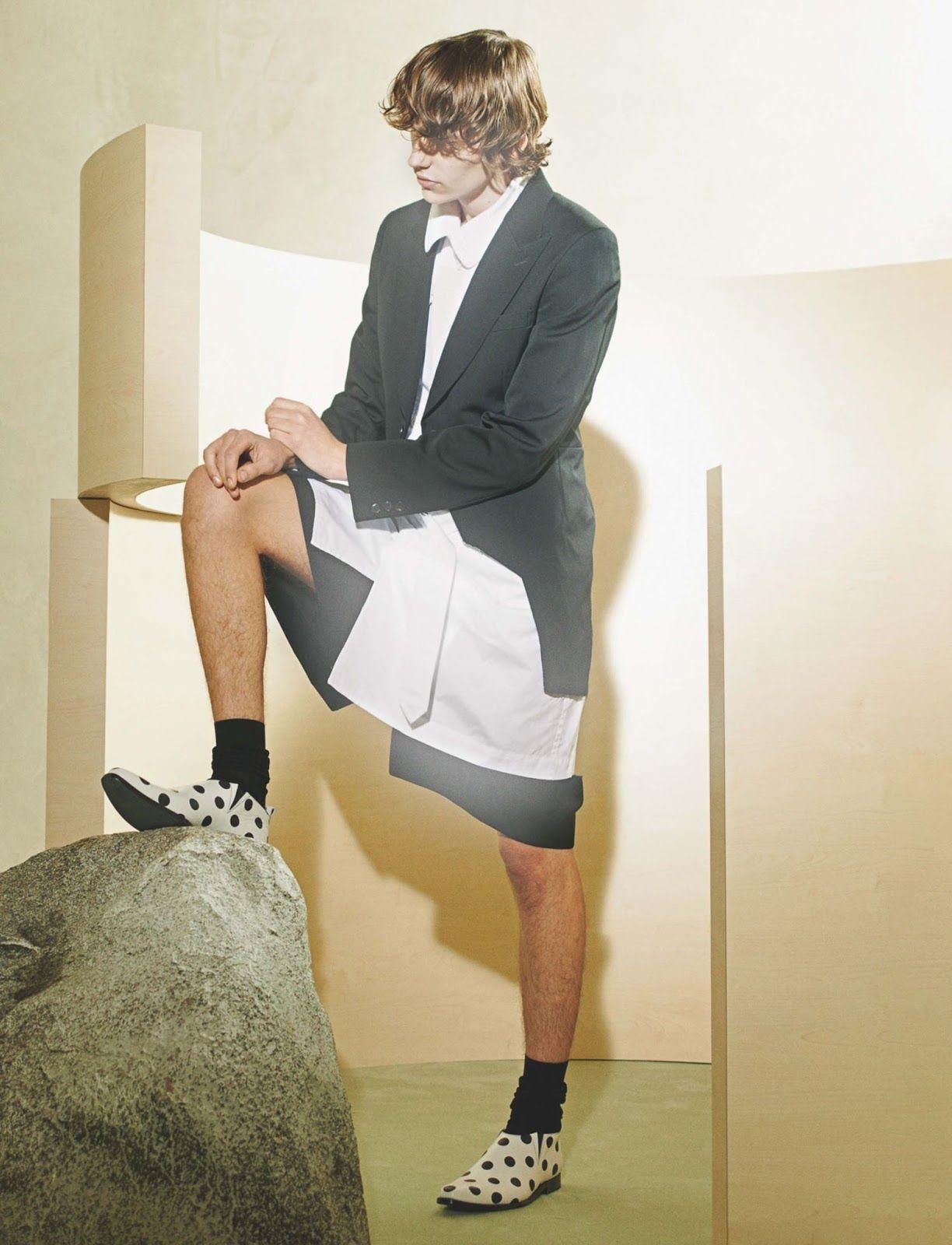 Smile: Bradley Phillips in Wallpaper* Magazine March 2016