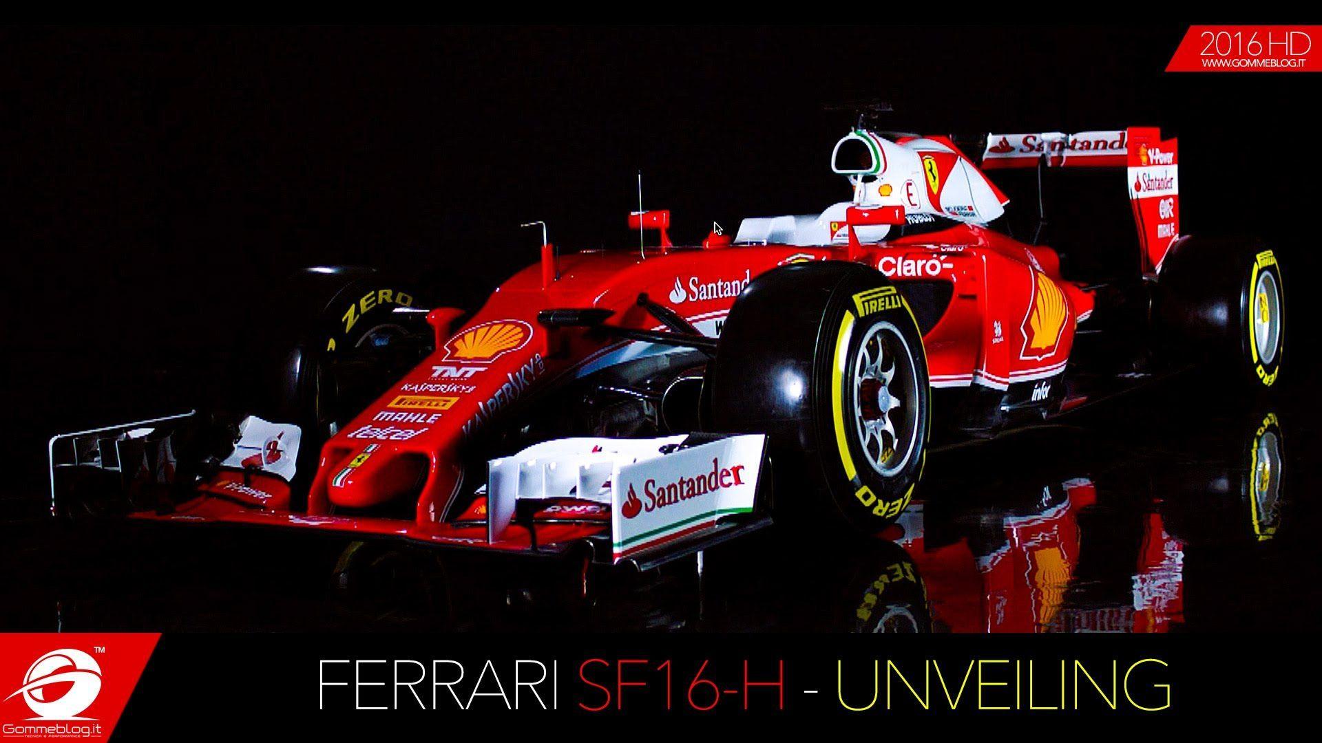 Ferrari SF16 H. Unveiling The New 2016 Ferrari F1 Car