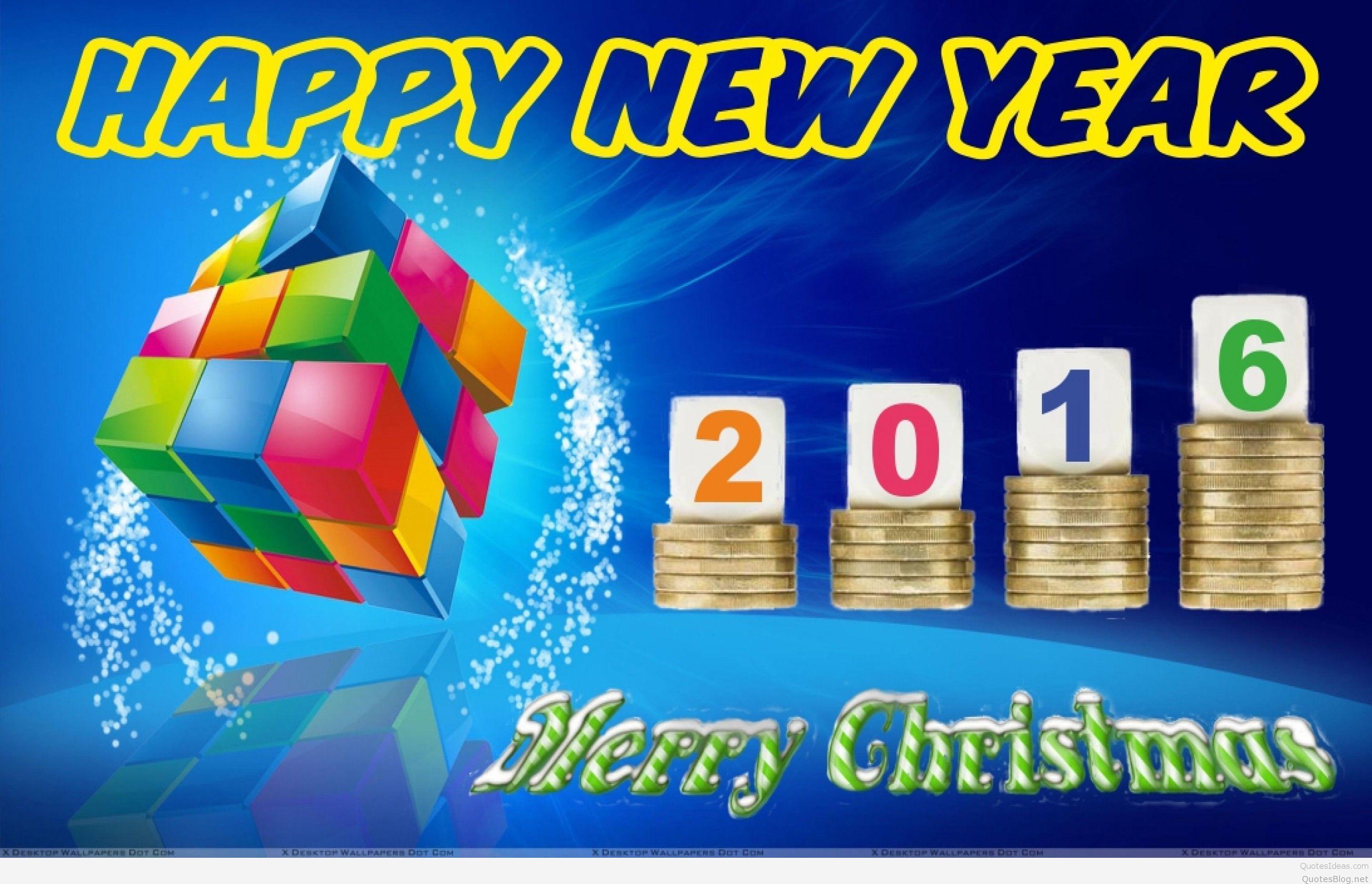 New Year Greetings Wallpapers 2016 - Wallpaper Cave