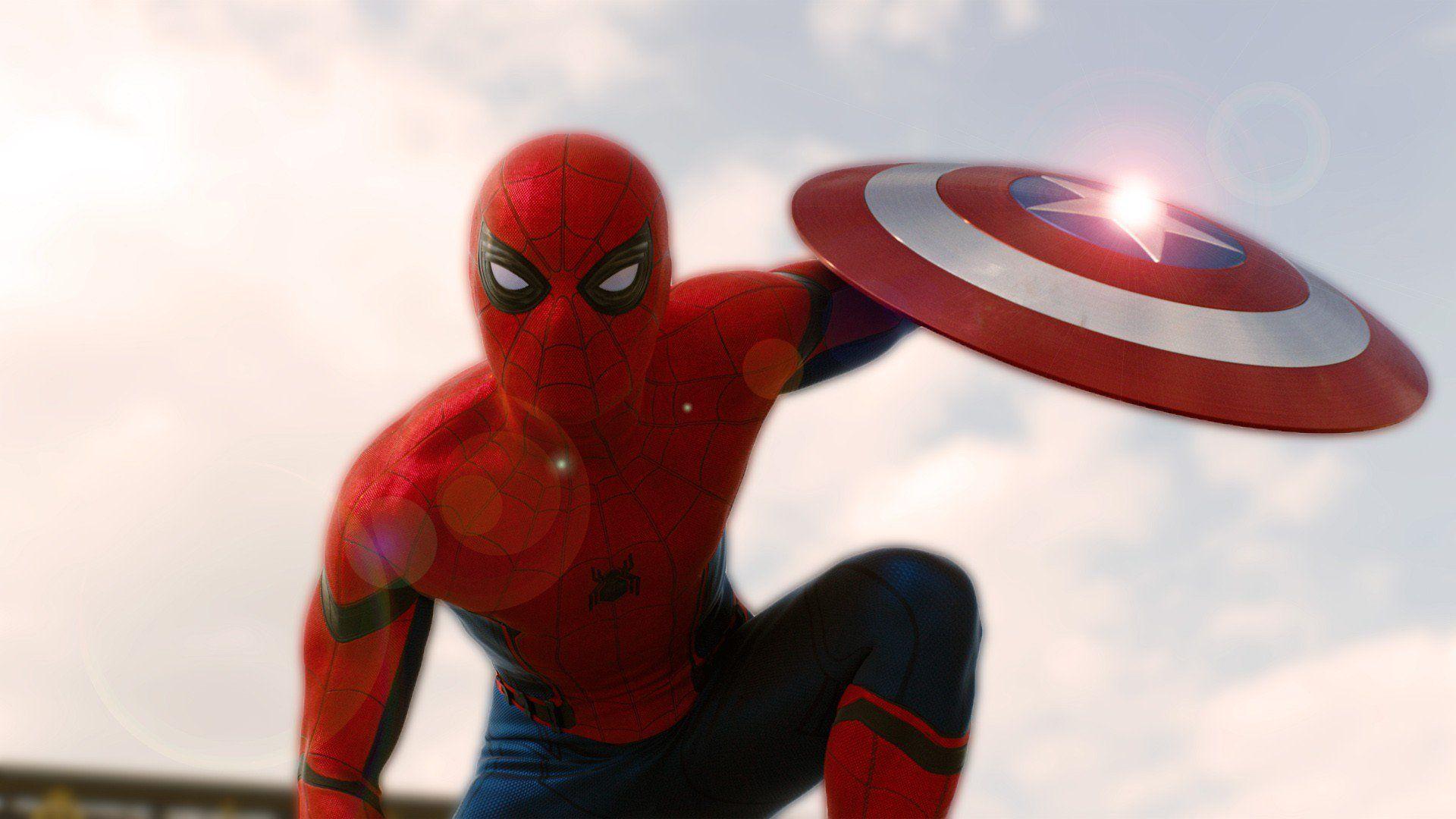 Spider Man In Captain America Civil War Wallpapers