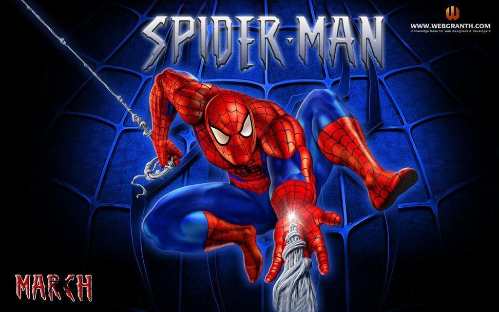 Spider Man Cartoon Wallpaper: View HD Image of Spider Man Cartoon