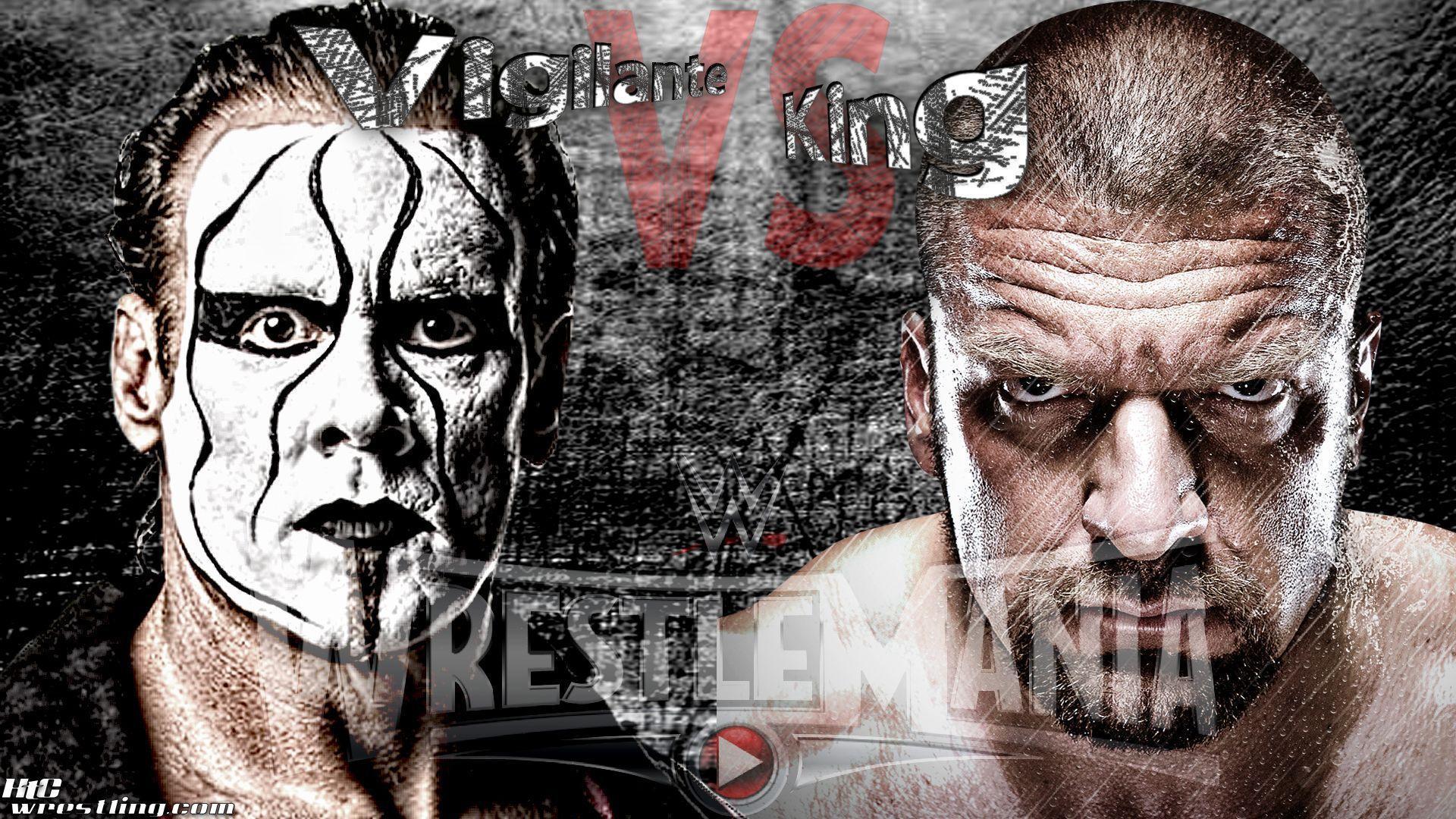 WrestleMania Wallpaper: “Vigilante vs King”