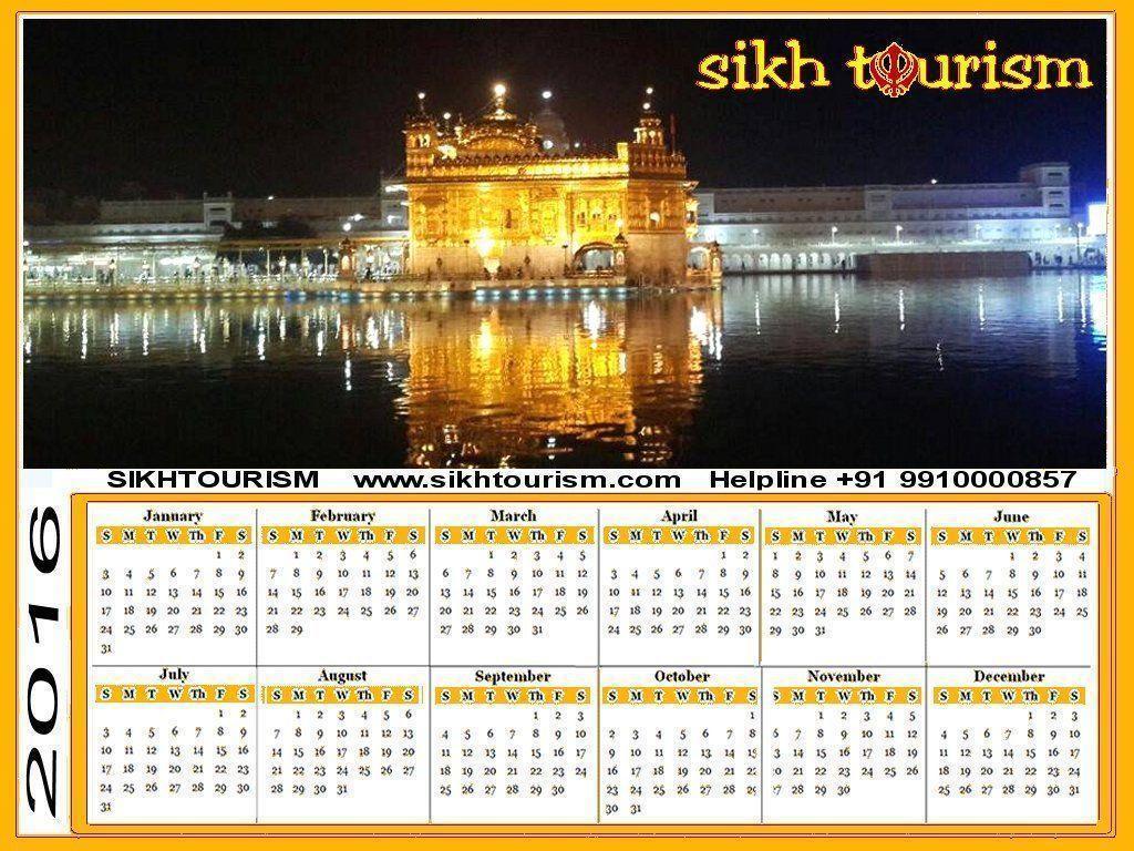Sikh Wallpaper, 2016 Wallpaper, New Year Calendar, Year 2016