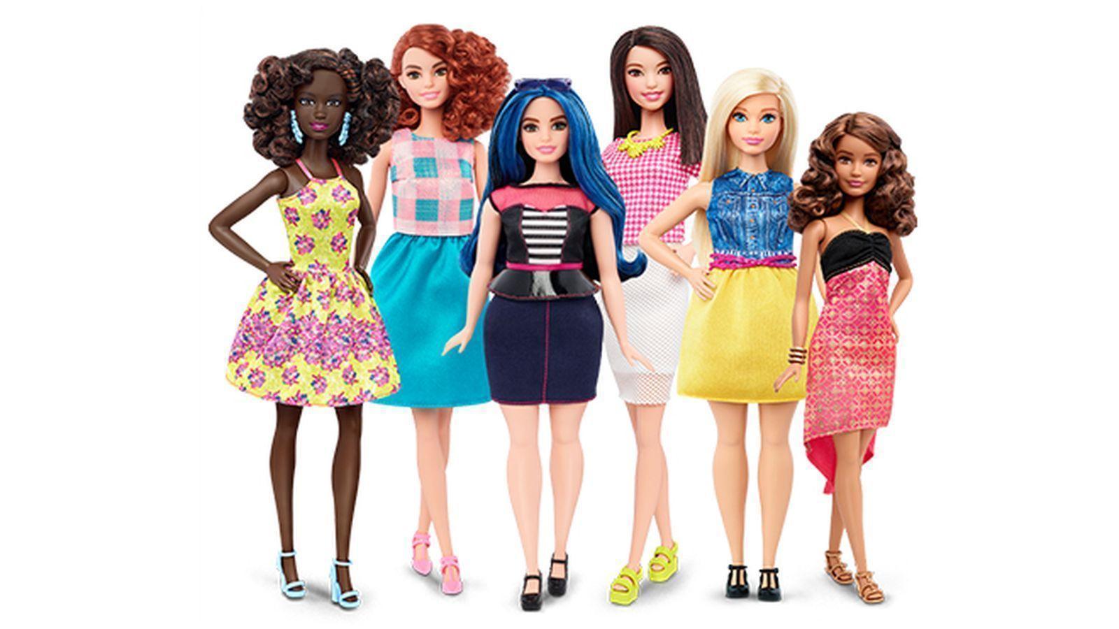 Barbie is now available in tall, curvy, and petite sizes