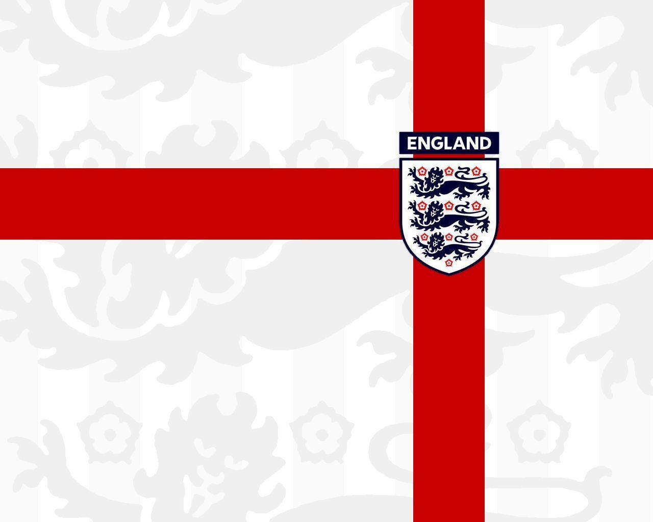 England National Football Team. Full HD Picture