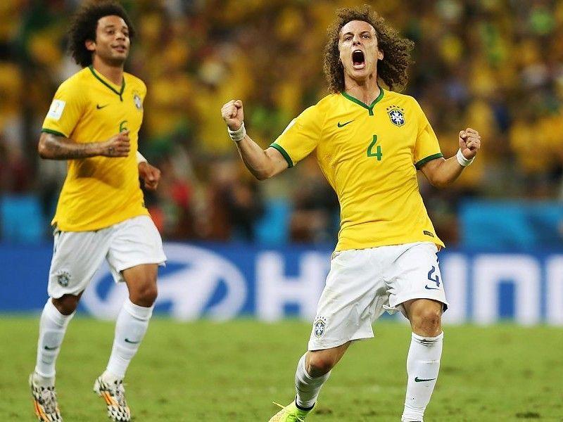 David Luiz Celebrations Wallpaper for iPhone free desktop