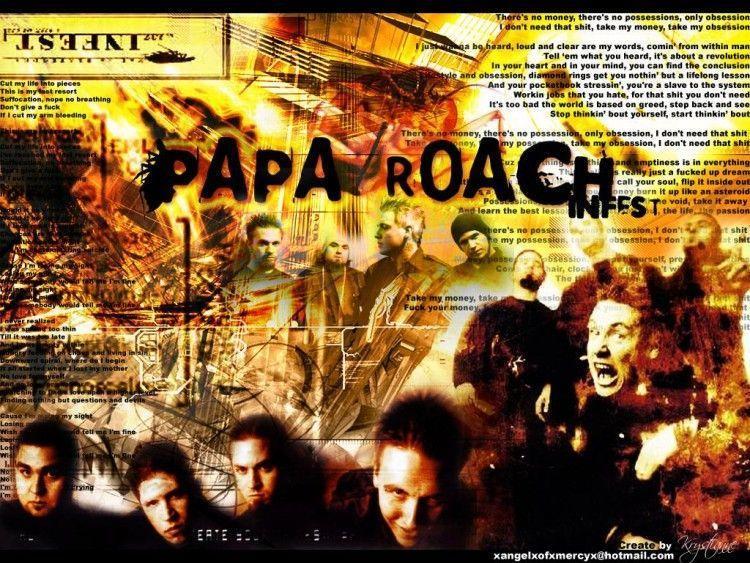 Wallpaper Music > Wallpaper Papa Roach Infest
