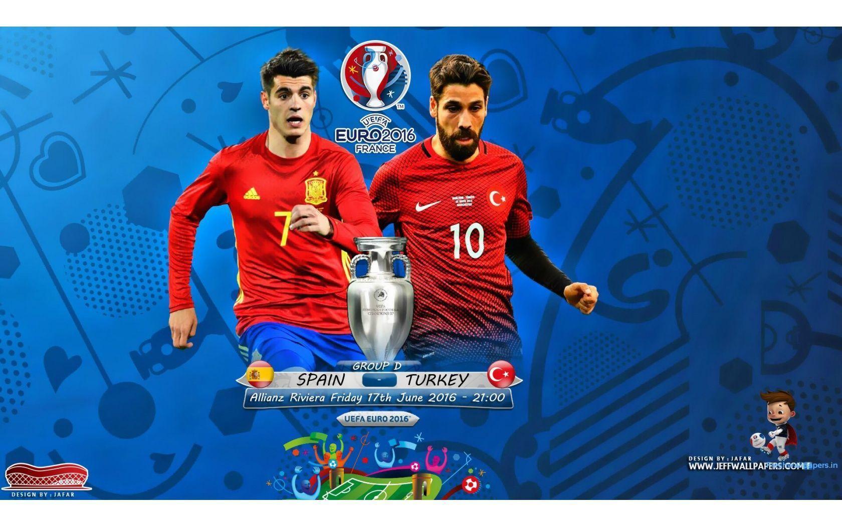 Spain Turkey Euro 2016 wallpapers