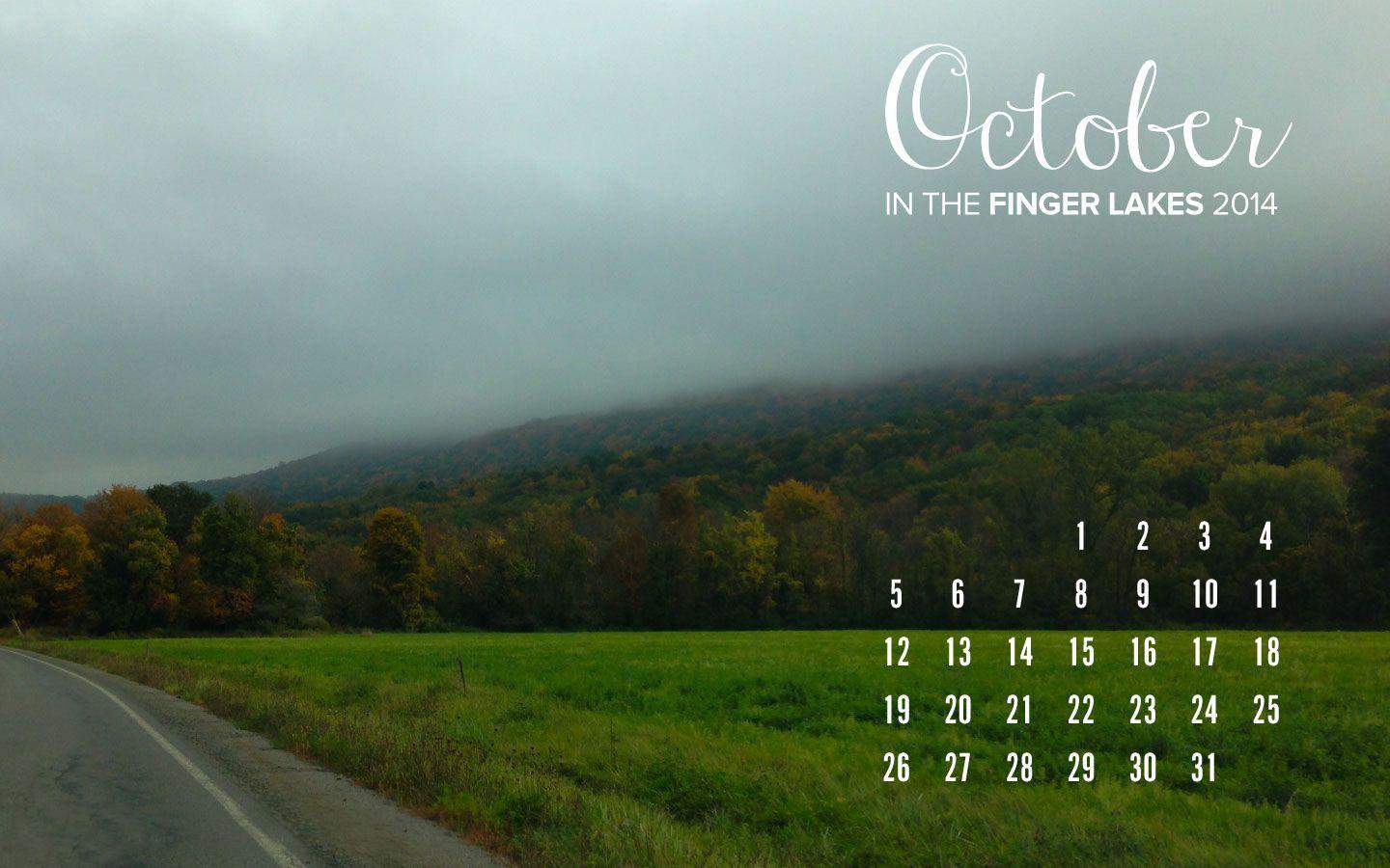 October 2015 Calendar Wallpaper