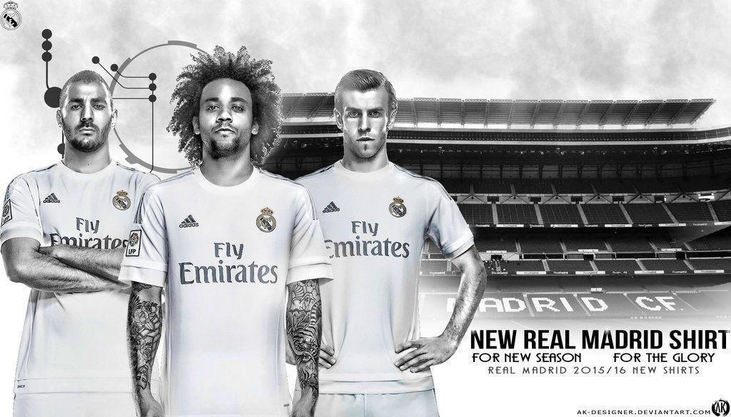 Real Madrid 2015 16 By AK DESIGNER