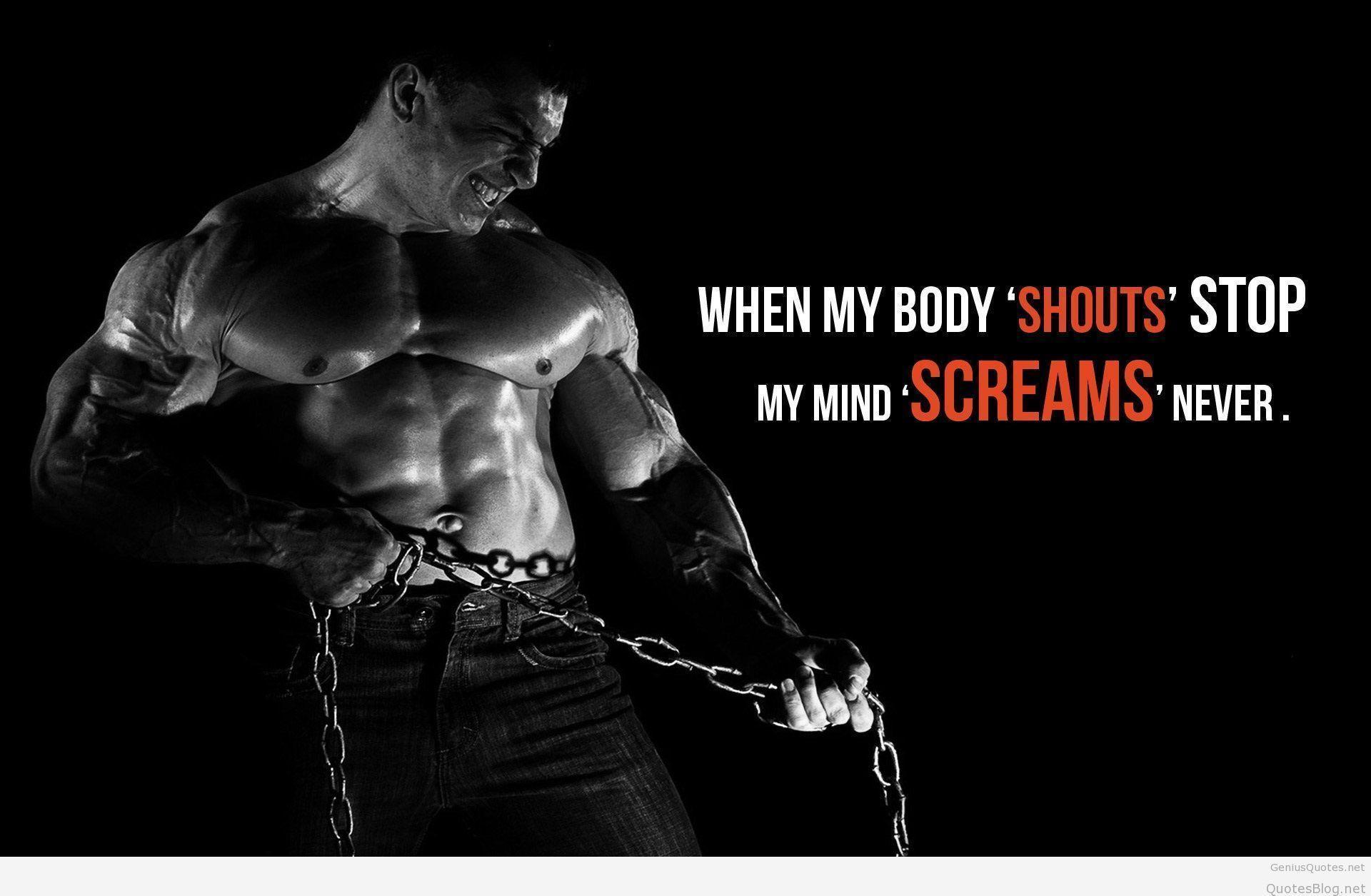 Awesome bodybuilding quotes