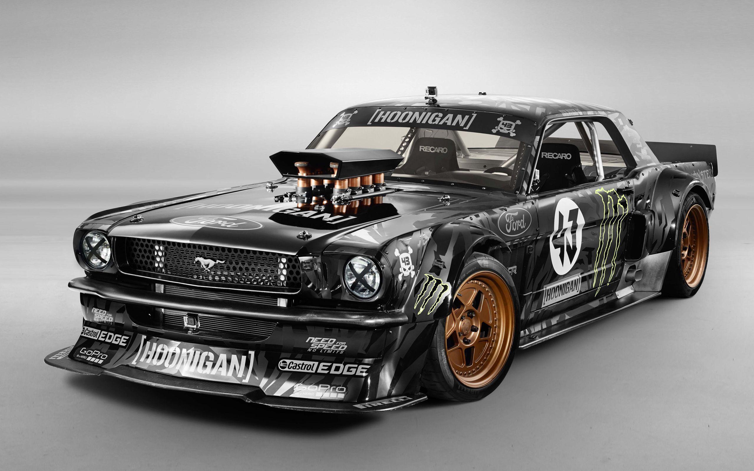 ken block ford mustang hoonicorn rtr wide wallpaper
