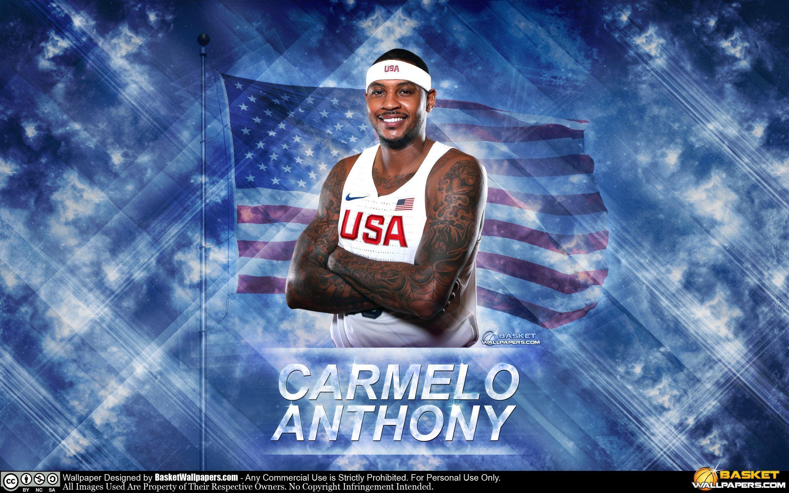 Carmelo Anthony USA 2016 Olympics Wallpaper. Basketball