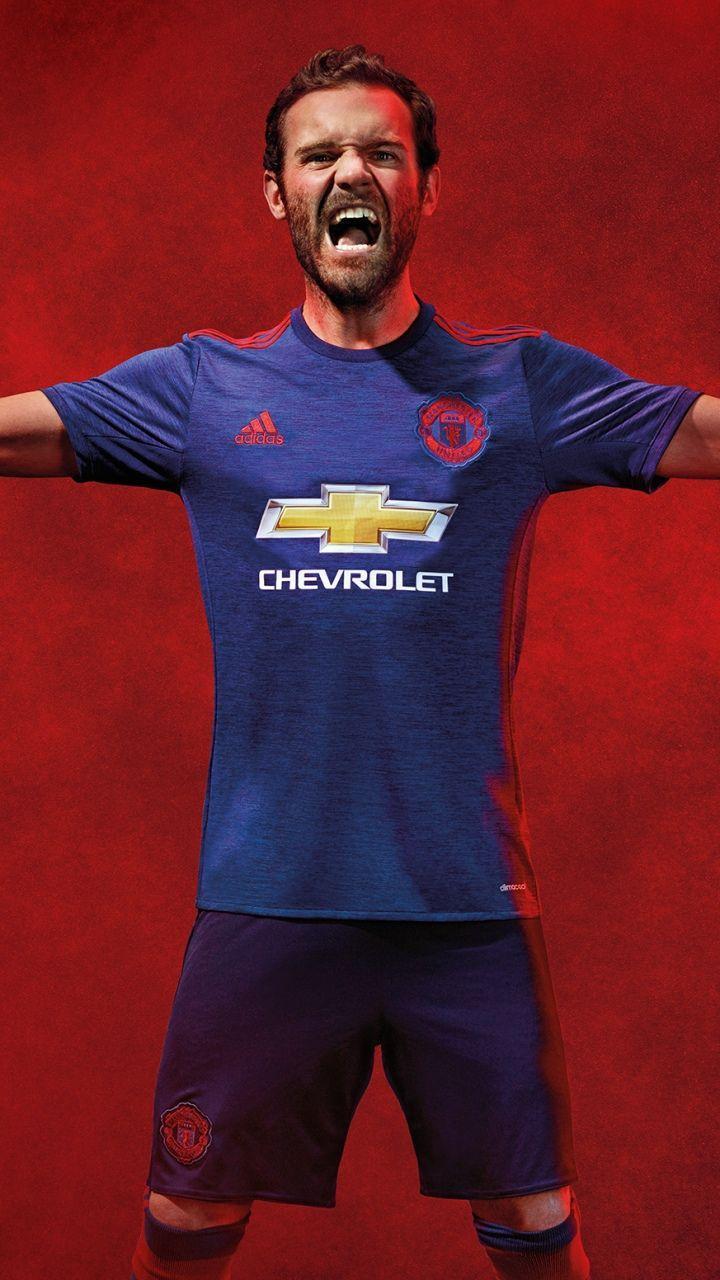 Juan Mata Manchester United 2016 2017 Adidas Away Kit Wallpaper