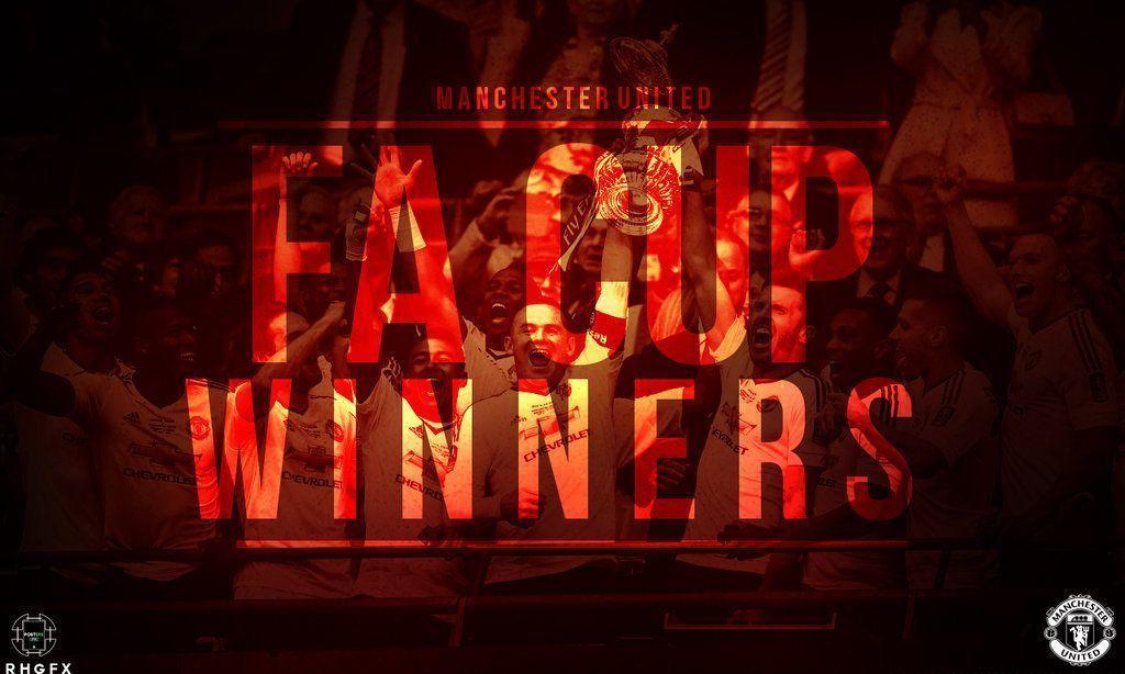 Manchester United 2016 FA CUP Winners Wallpaper