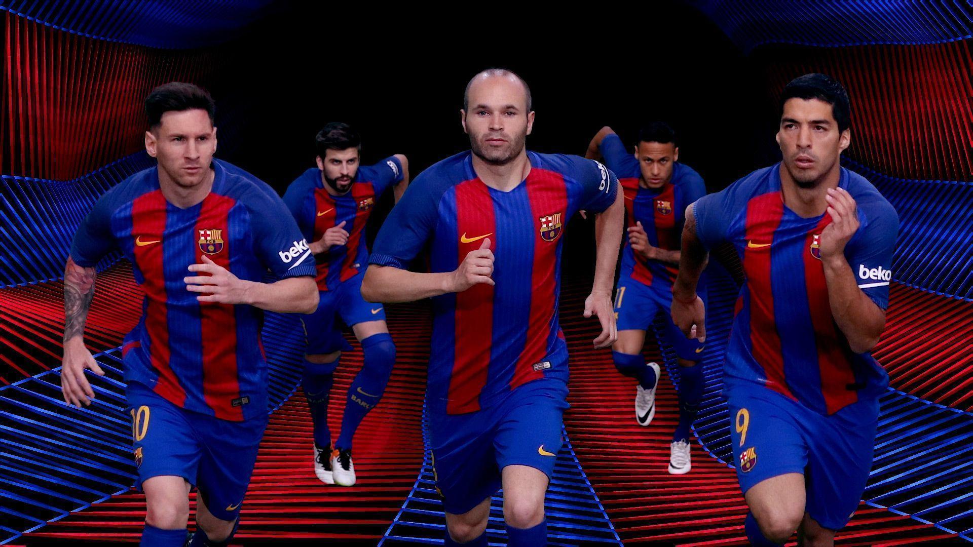 Equipación Oficial 2016 2017 Del FC Barcelona Con Nike