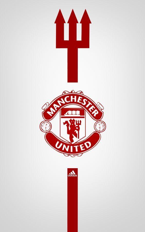 Manchester United Adidas Android wallpaper white. Manchester