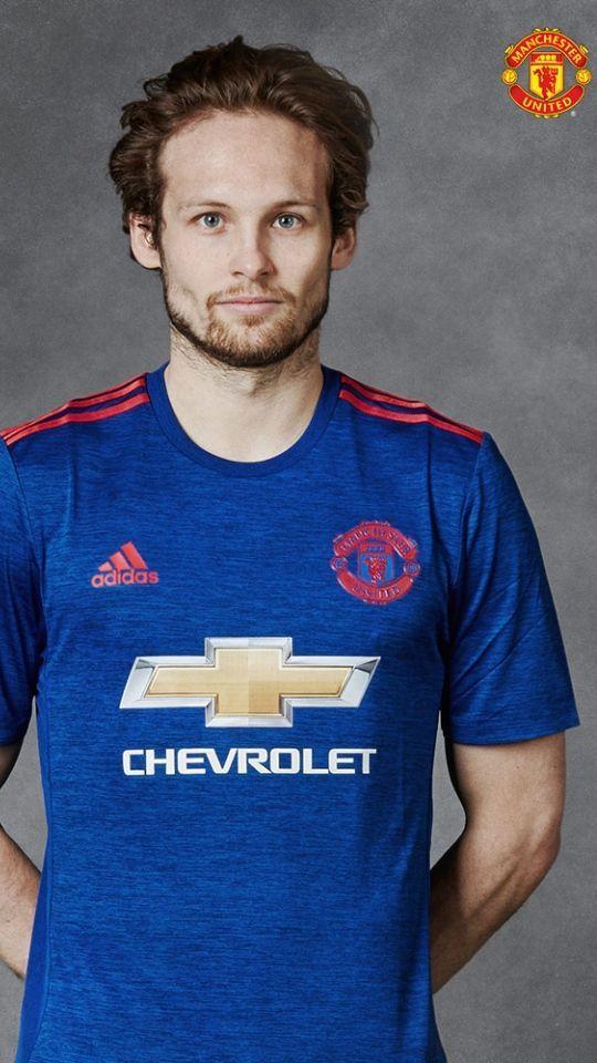 Daley Blind Manchester United 2016 2017 Adidas Away Kit Wallpaper