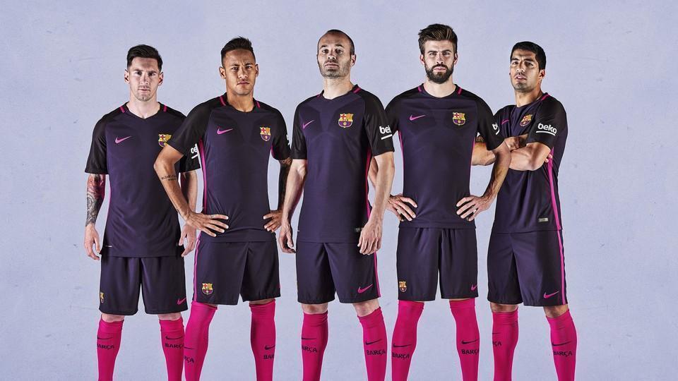 The FC Barcelona Away Kit For 2016 17 Will Be Purple