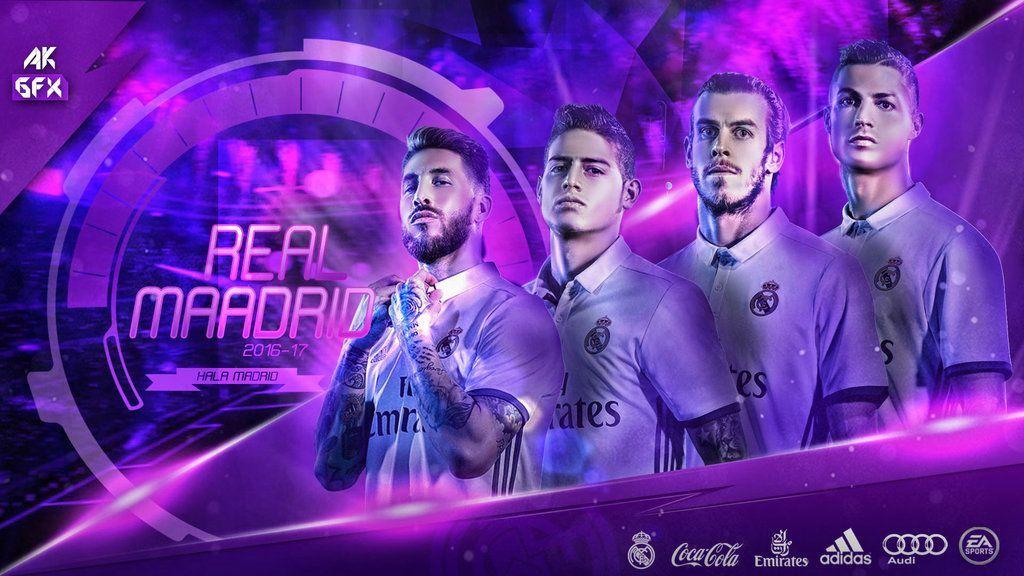 Real Madrid 2016/17 wallpapers by Ghanibvb
