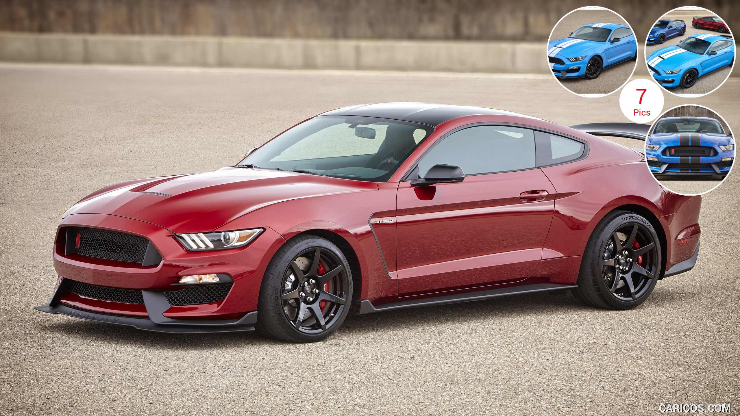 Ford Mustang Shelby GT350R (Color: Ruby Red Metallic)