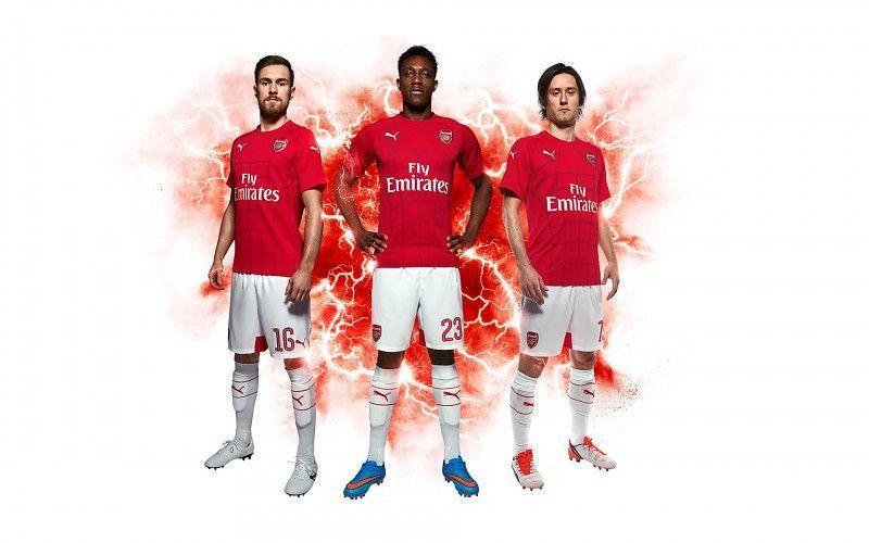 Arsenal FC 2015 16 Pre Match Puma Shirt Wallpaper Free Desktop