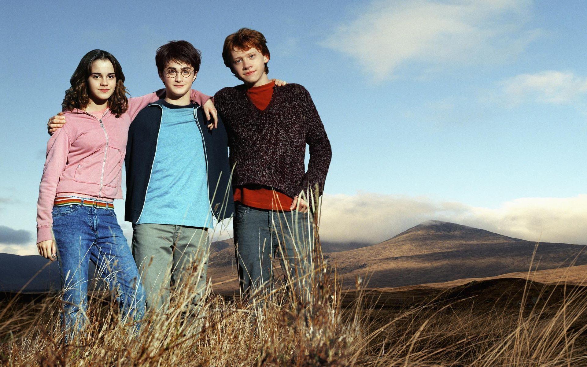 Emma Watson Daniel Radcliffe & Rupert Grint Wallpaper