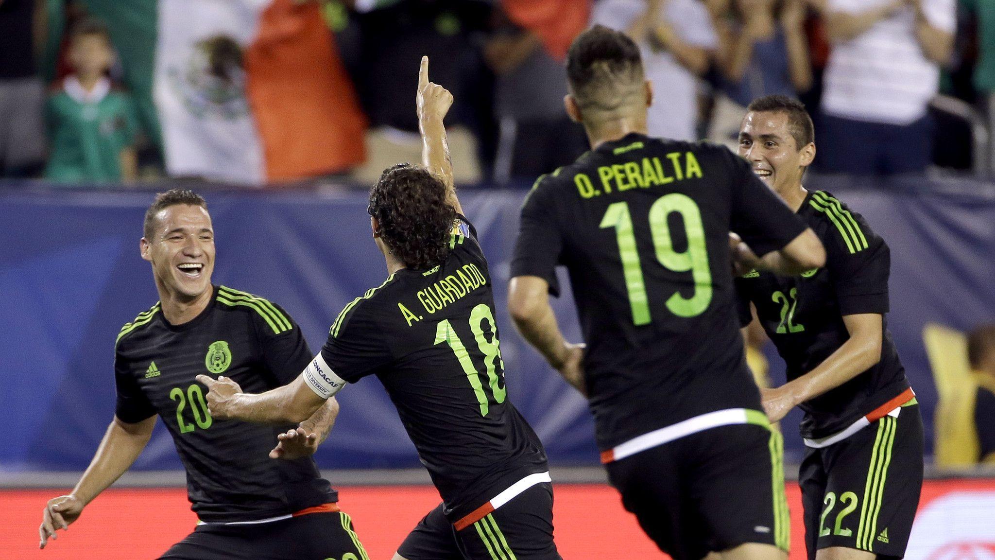 Mexico defeats Jamaica, 3- for CONCACAF Gold Cup title