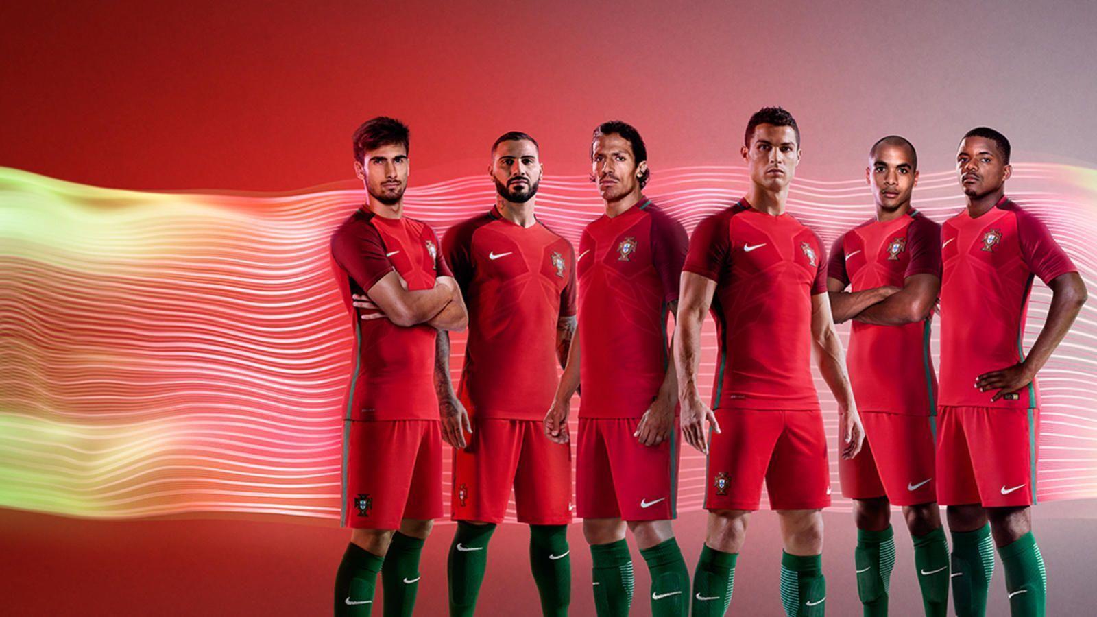BNWT Nike PORTUGAL Euro 2016 Away Soccer Jersey Football Shirt