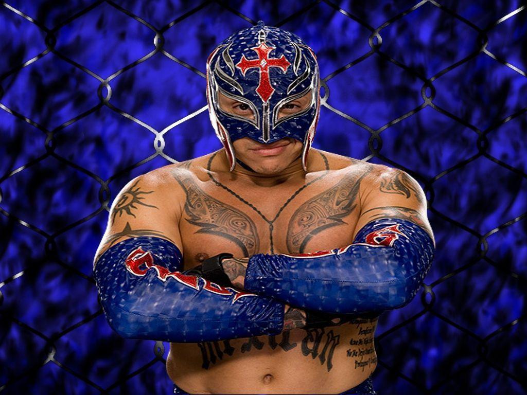 Rey Mysterio Blue Mask wallpaper