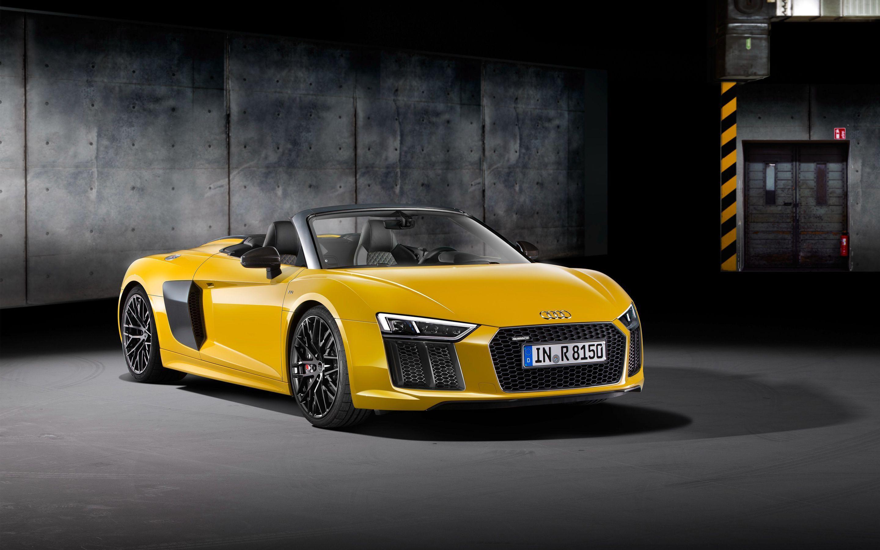 Audi R8 Spyder 2016 Wallpaper