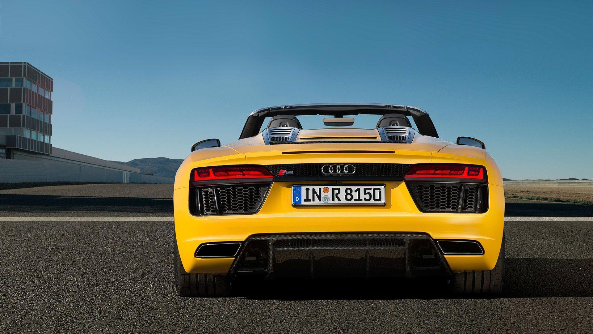 Audi R8 Spyder 2016 Wallpaper