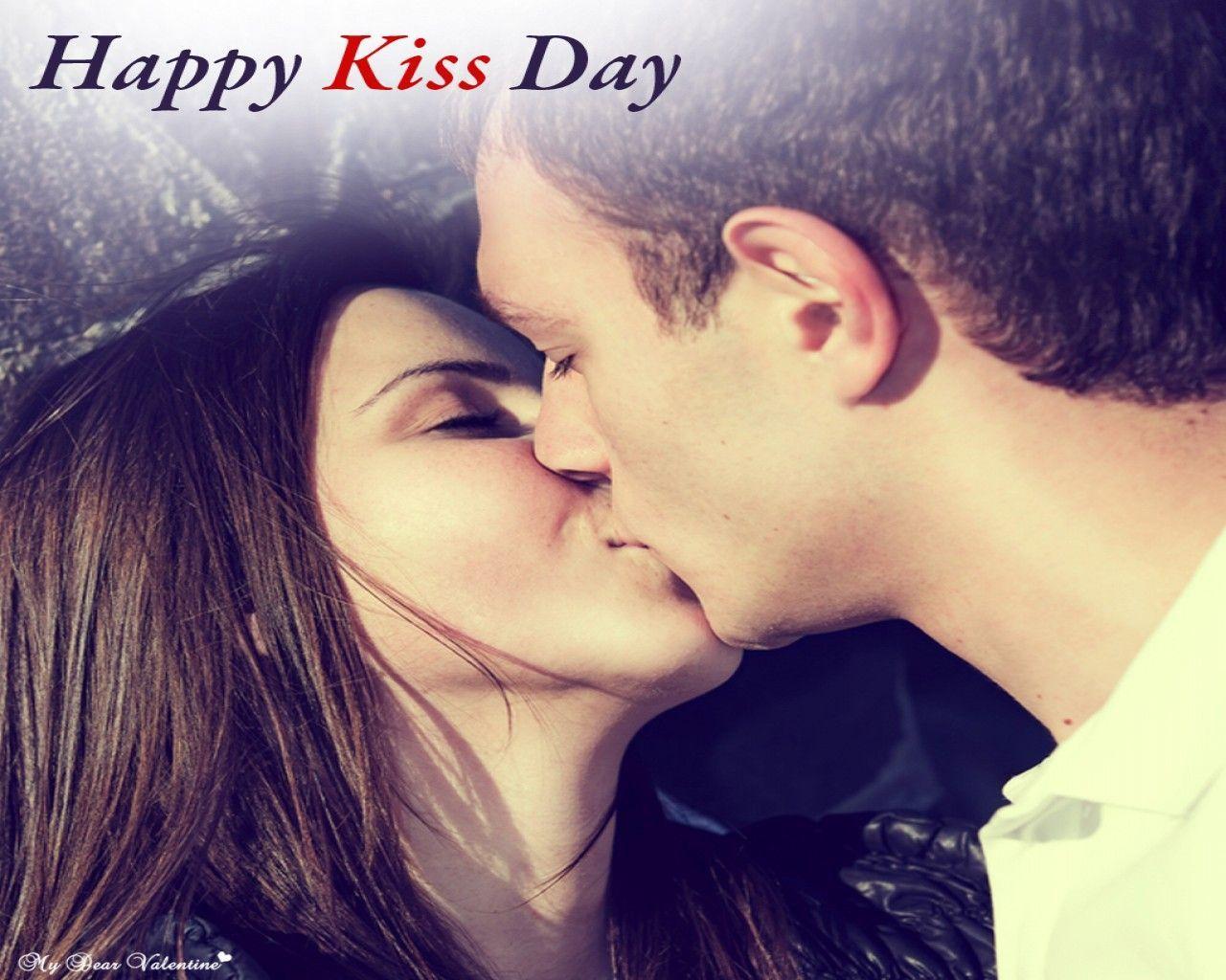 Happy kiss day wallpaper {HD image}