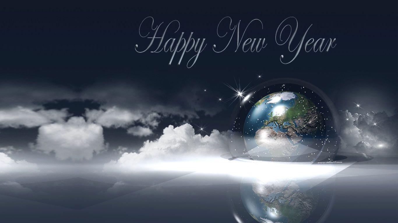 Happy New Year Wishes Quotes SMS with Stunning Wallpaper. Most