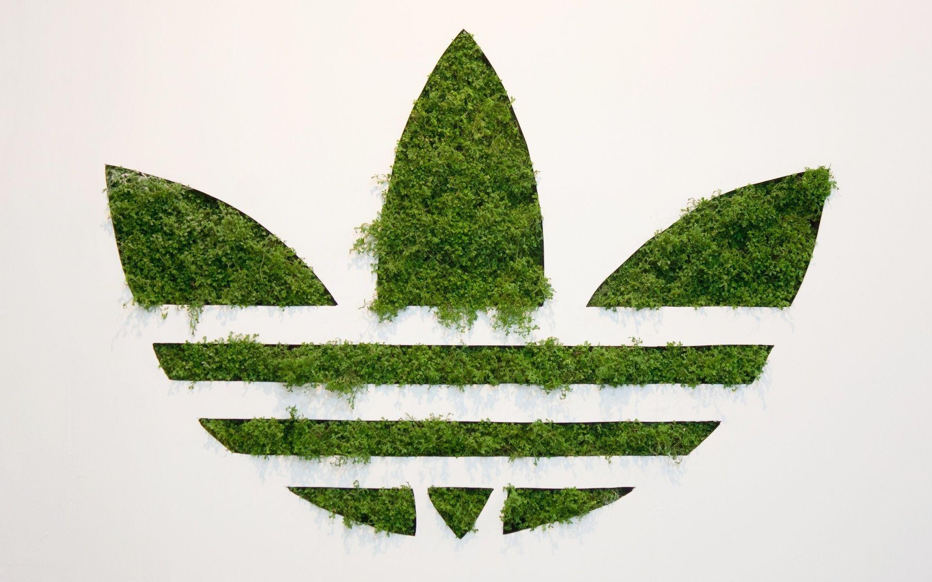 Grass, Adidas, Adidas, Background, Logo, Originals