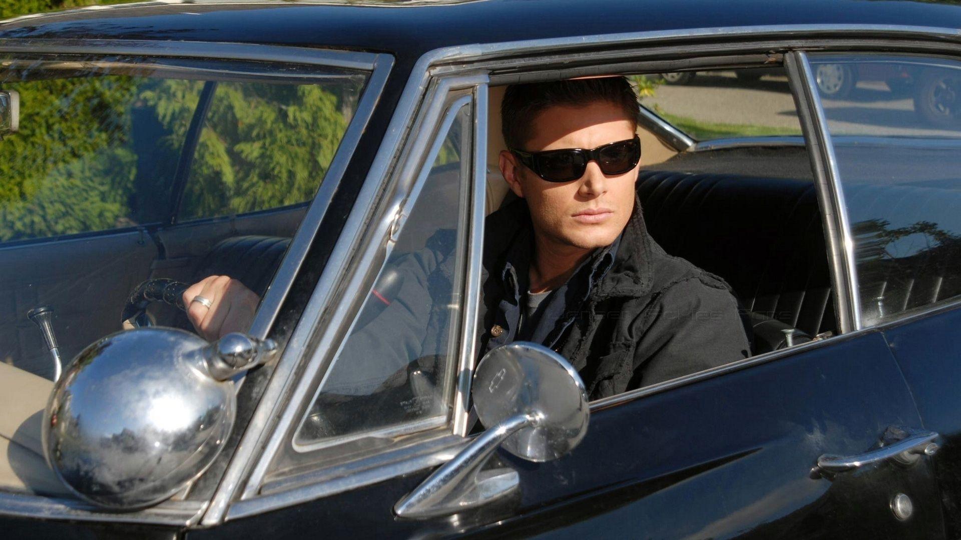 1920x1080 Dean Winchester, Supernatural, Glasses, Impala, Jensen