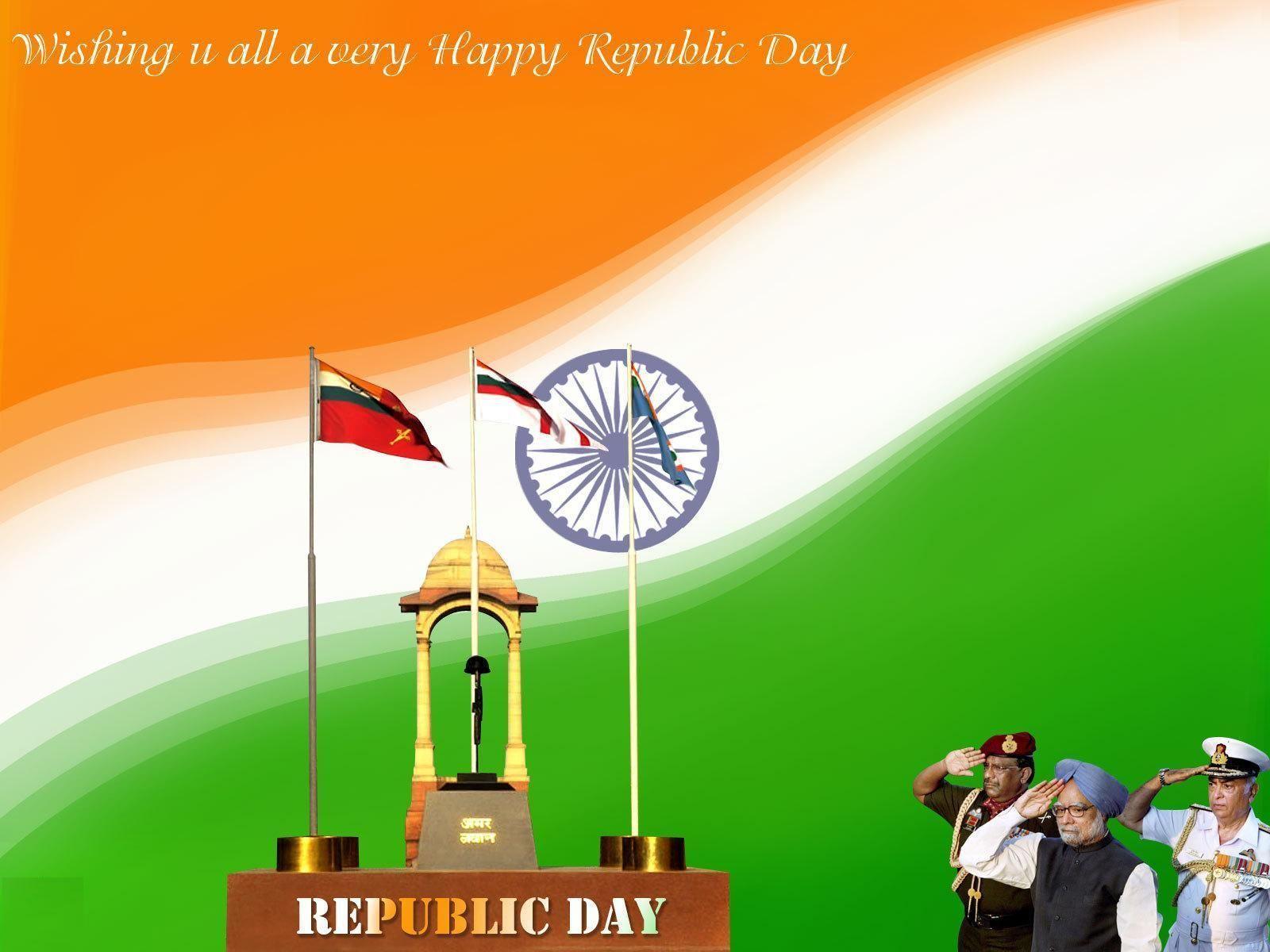 Salute Indian Flag wallpaper