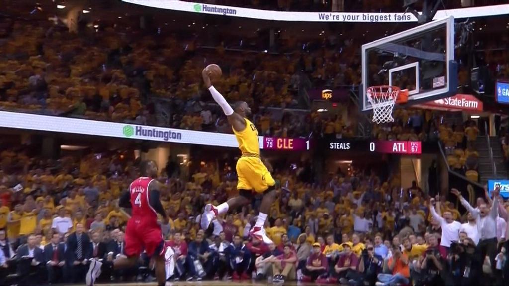 LeBron James Deactivates Chill Mode With Nasty Dunk (Video)