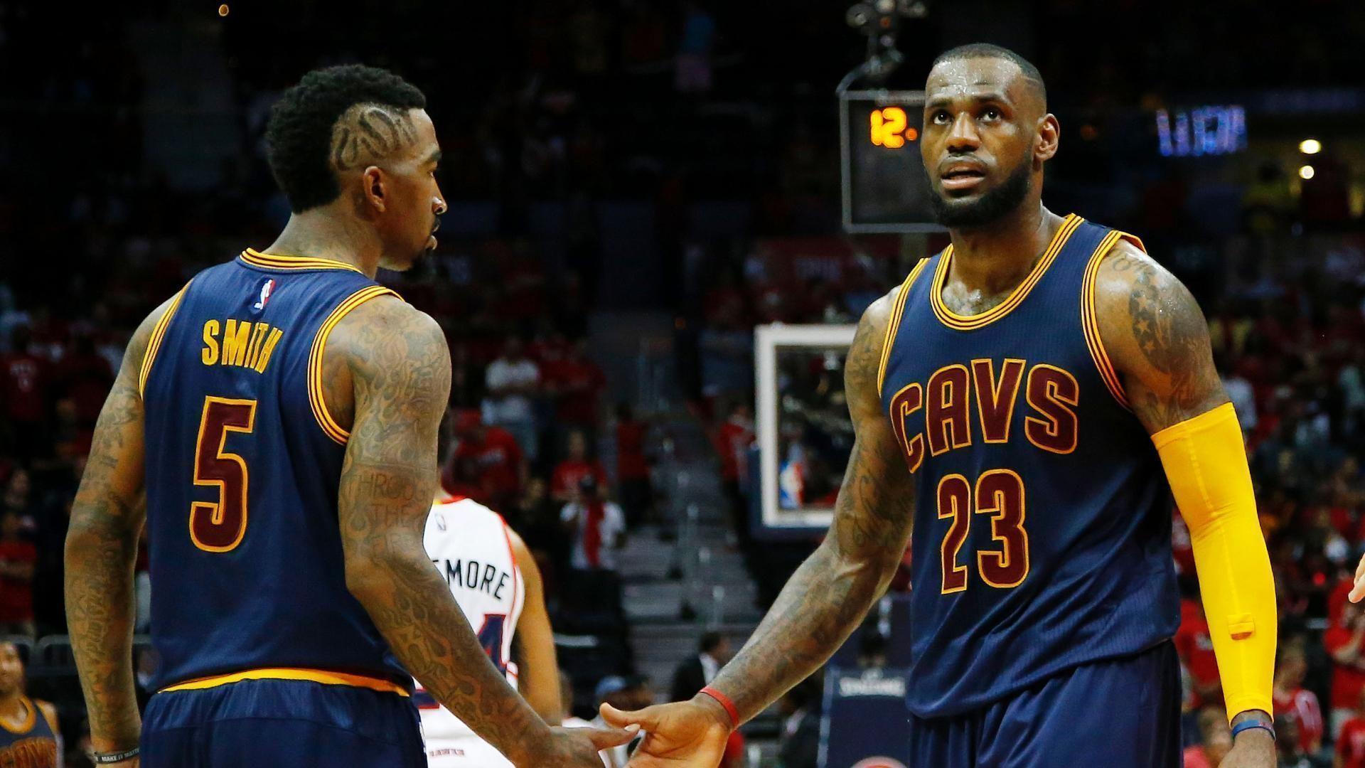 J.R. Smith Hopes Warriors Double Team LeBron James: &;Best Of Luck