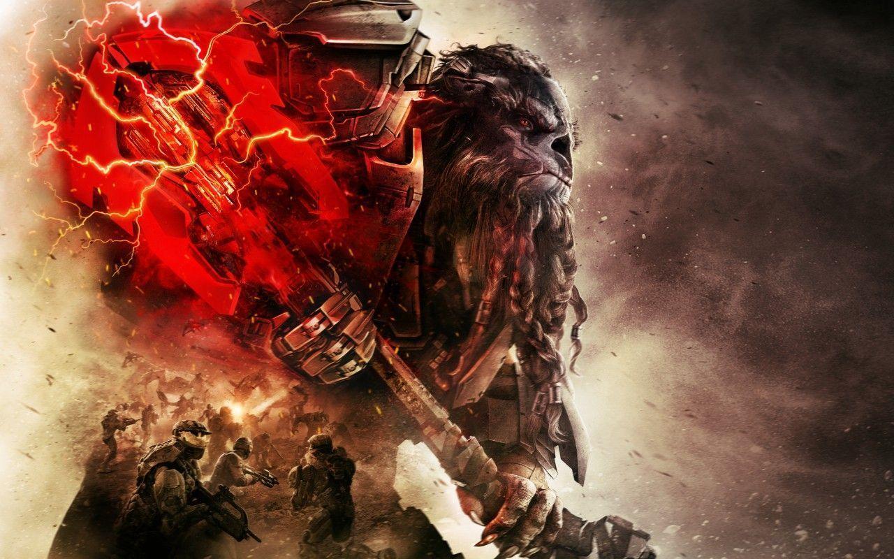 Wallpaper Halo Wars 2, Xbox One, PC, 2017 Games, HD, Games