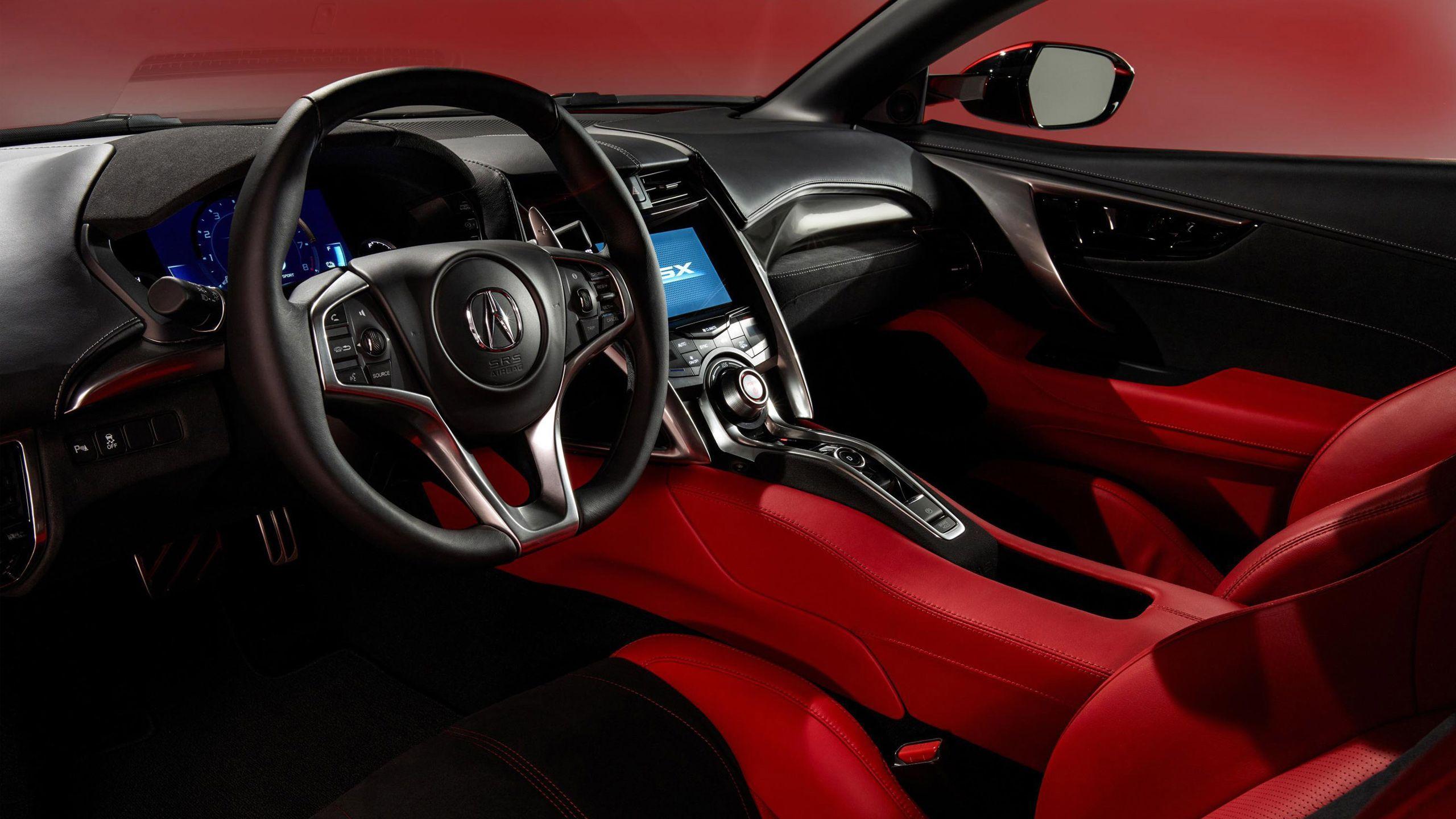 Acura NSX 2017 Interior Wallpaper. HD Car Wallpaper