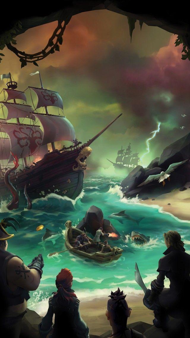 Wallpaper Sea of Thieves, 2017 Games, Xbox One, PC, 4K, Games