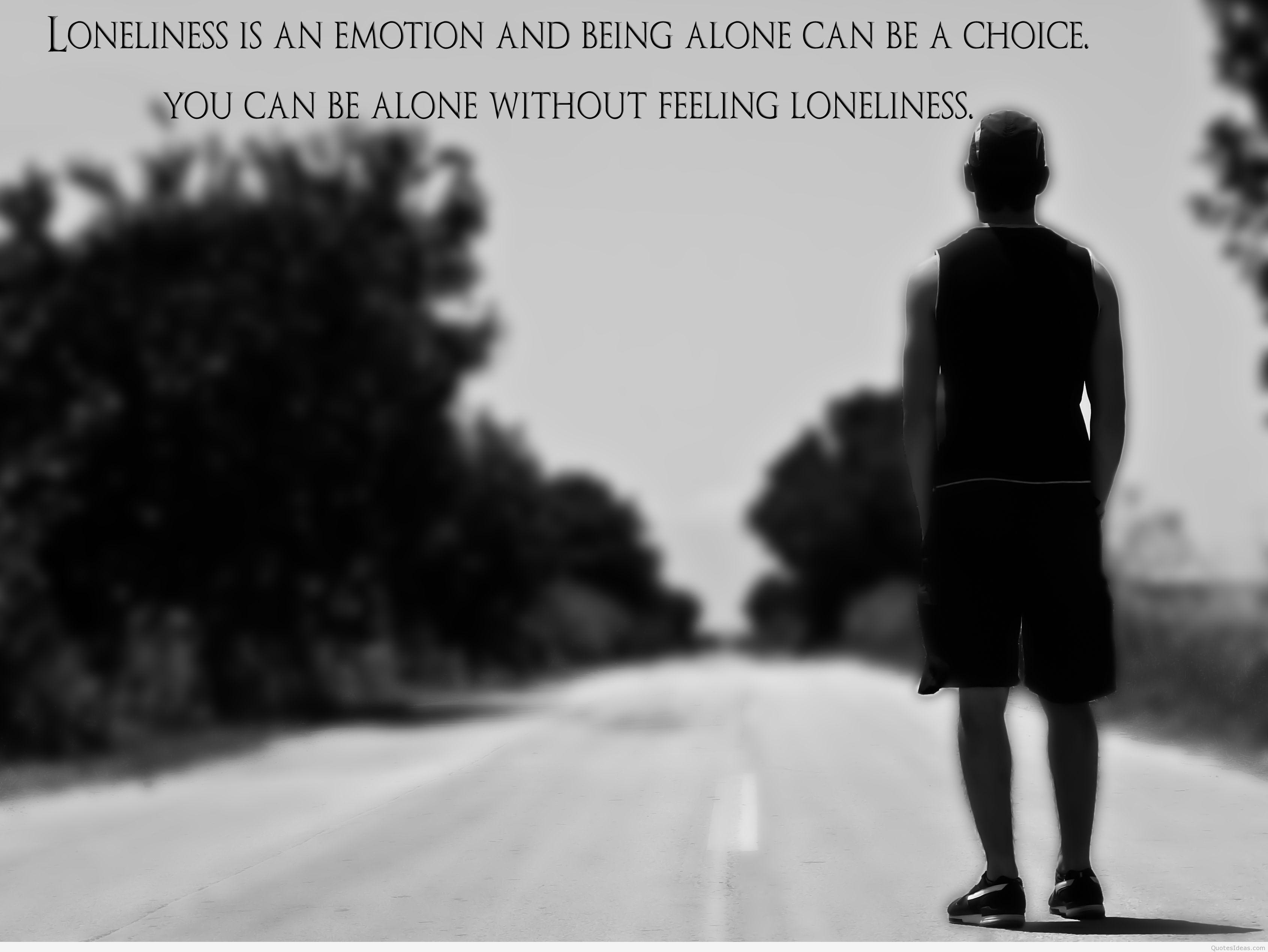 Alone Quotes Wallpapers Wallpaper Cave