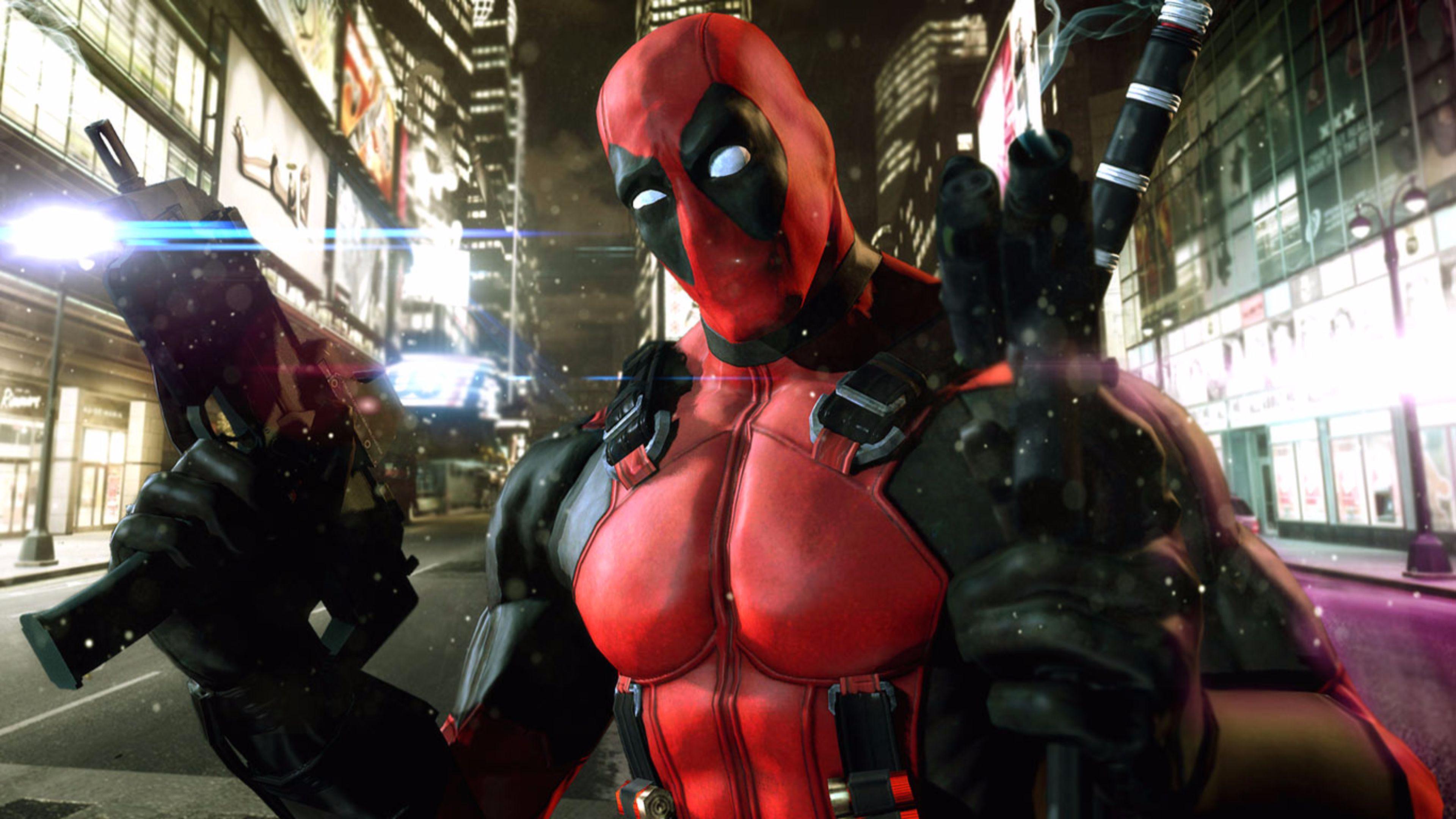 New 2017 Deadpool Movie 4K Wallpaper. Free 4K Wallpaper