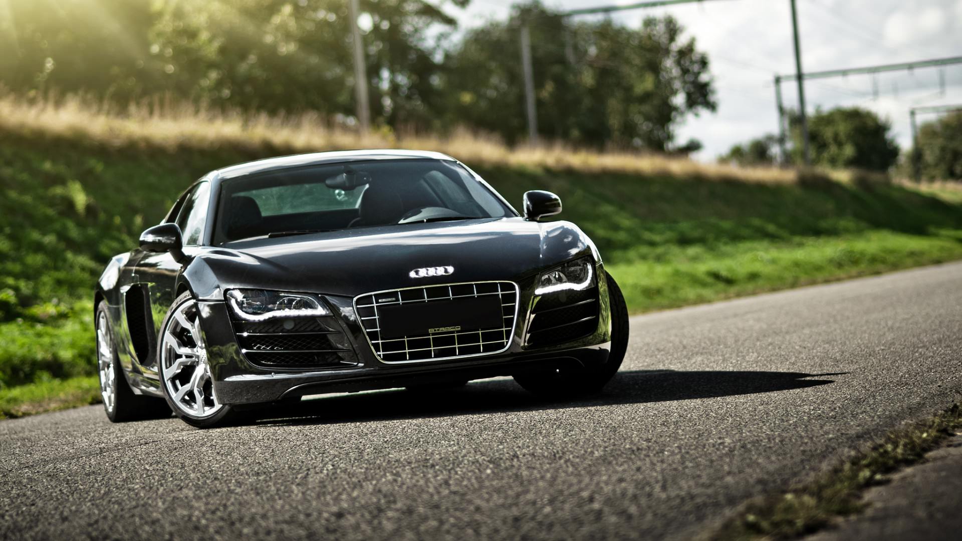 Audi Black New Model 2017 HD Wallpaper