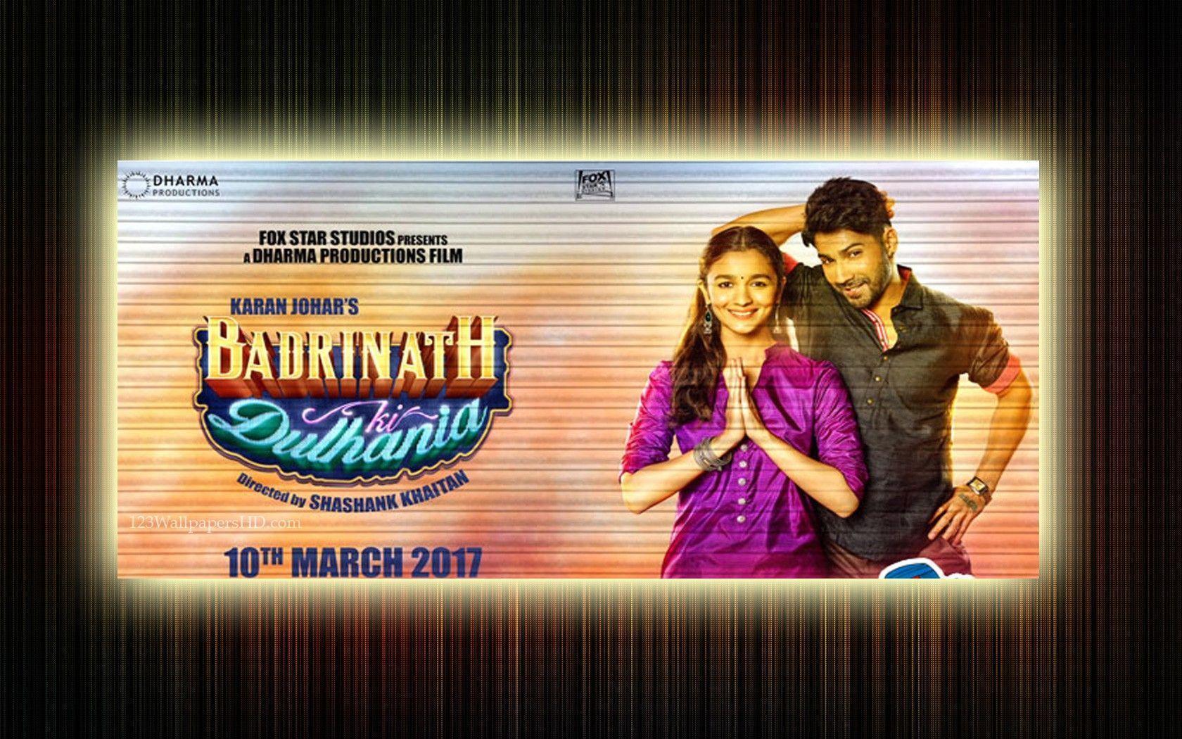 badrinath ki dulhania 2017 upcoming movie HD Wallpaper